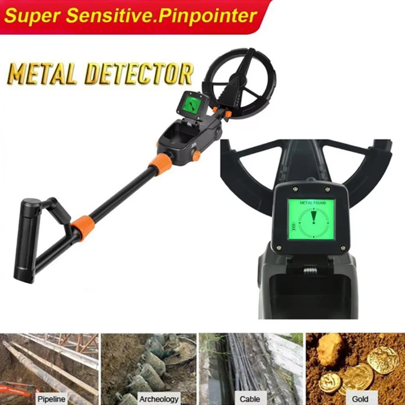 MD1008A Kinder-Metalldetektor mit Ergonomischem Griff für Kleine Hände, Batterie Nicht Enthalten, Strand-Schatzsuche-Spielzeug – Detail 10