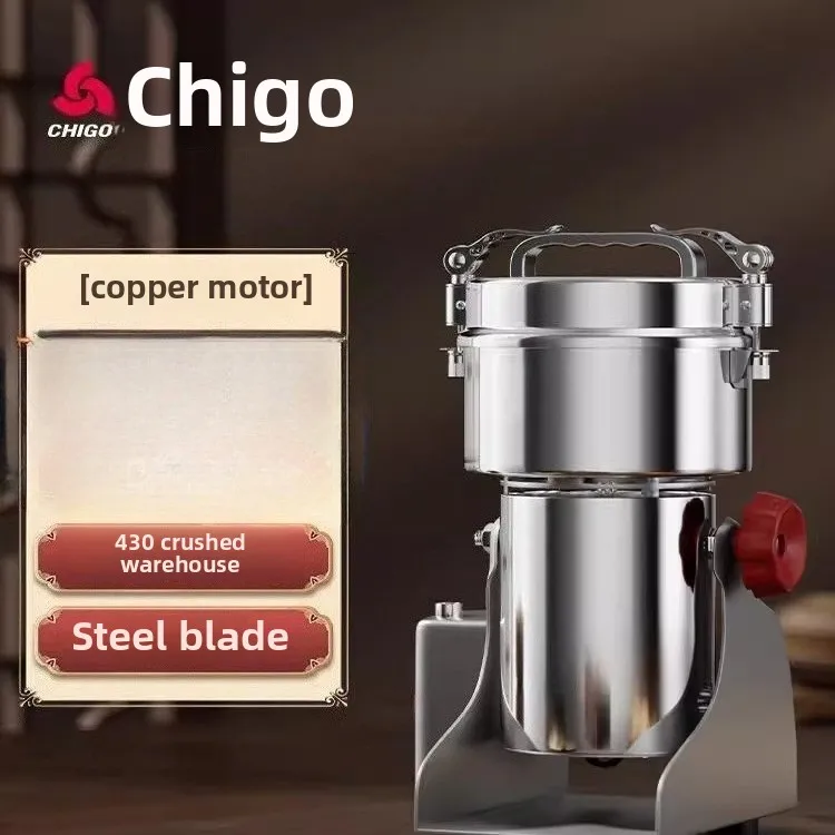 

Mini Multifunctional Fine Grinder for Household Chinese Medicine, Grains, and Miscellaneous Grains