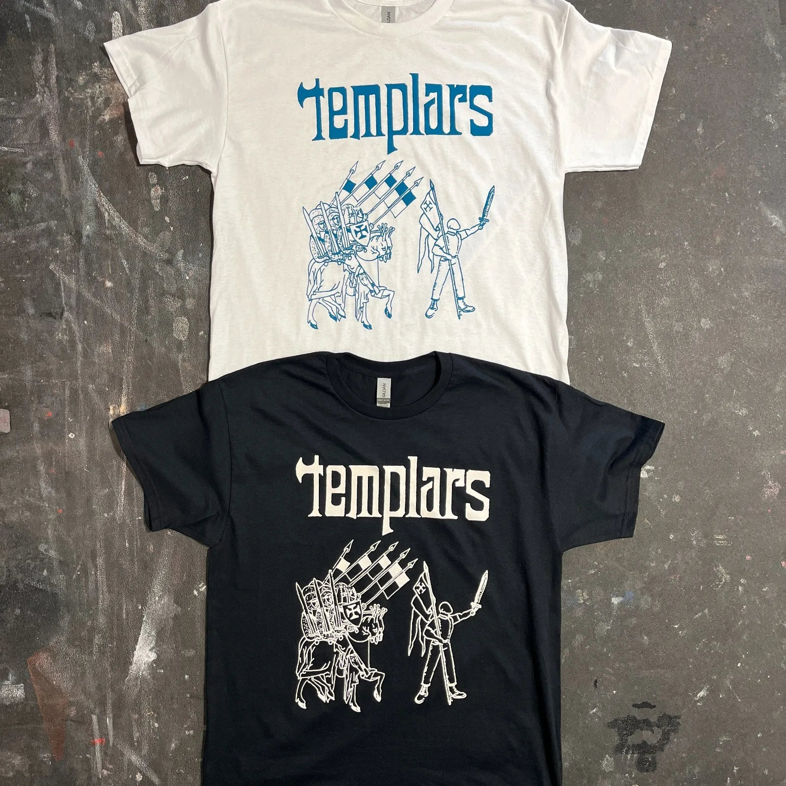 Templars Shirt S-2X Unisex (Screen Printed)