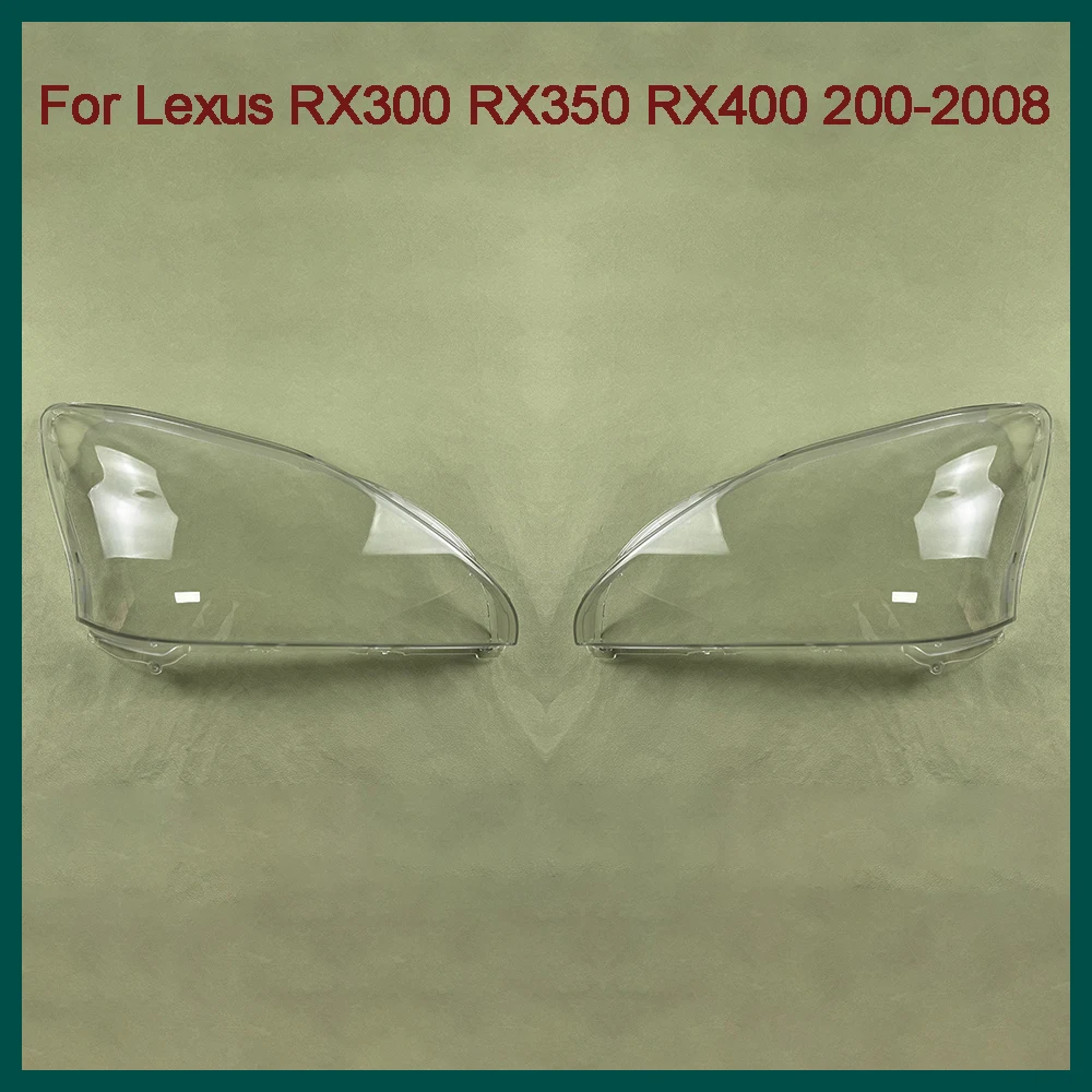 Automobiles Parts Accessories Replace A Transparent PC Car Lights Shell Glass Headlights For Lexus RX300 RX350 RX400 2003 - 2008