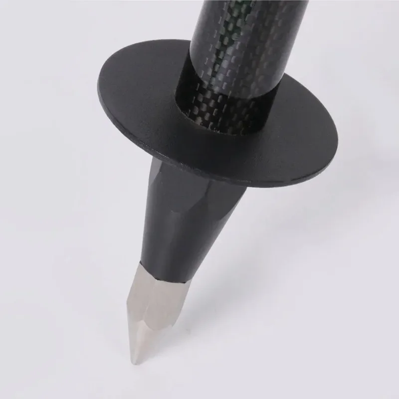 【Aus China】 Hochwertiges Vermessungsband aus Kohlefaser mit Daumenfreigabe für die Nivellierung von Prismenstangen, Personalvermessungsausrüstung CLS22C