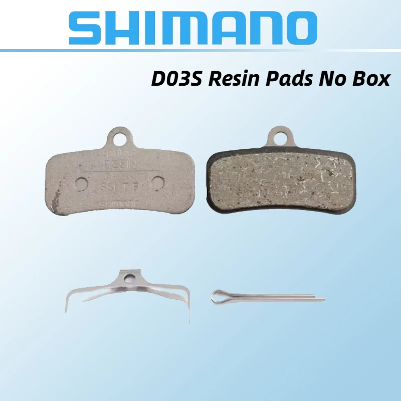 SHIMANO DEORE XT Mountain Bike D03S Disc Brake Pads Resin Iamok For BR-M8020 BR-M820 BR-M810 BR-M640 with Spring Bicycle Parts