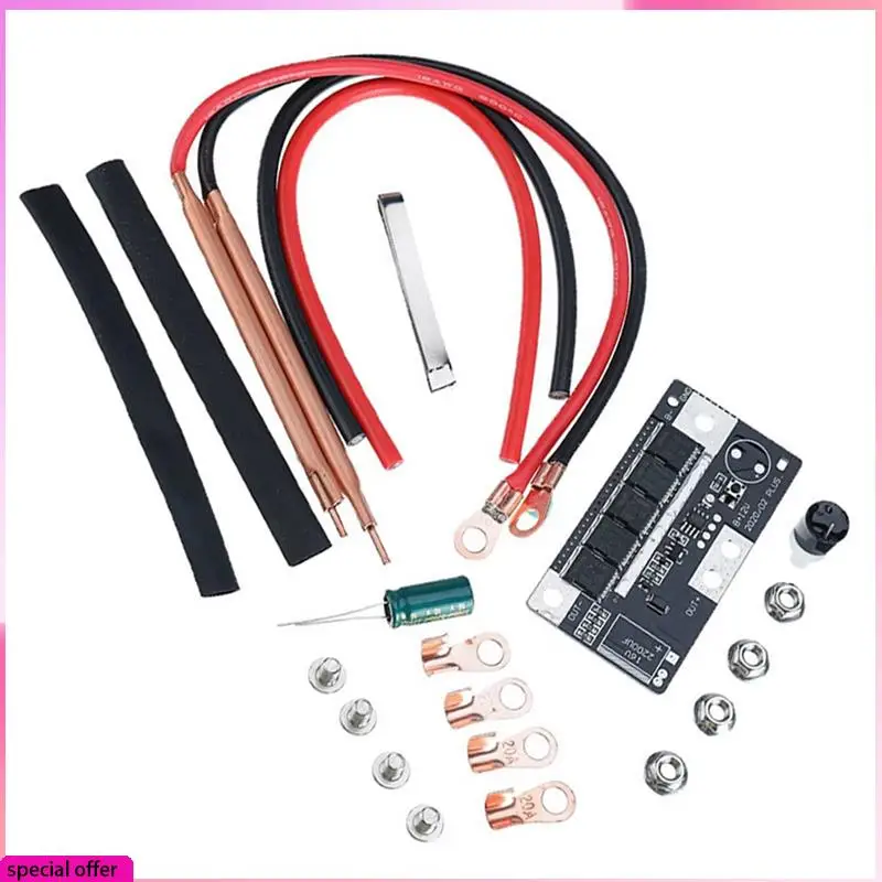 

A64Z 2X 12V Spot Welder DIY Portable Battery Spot Welding Storage Machine PCB Circuit Board Welding Equipment For 26650 32650