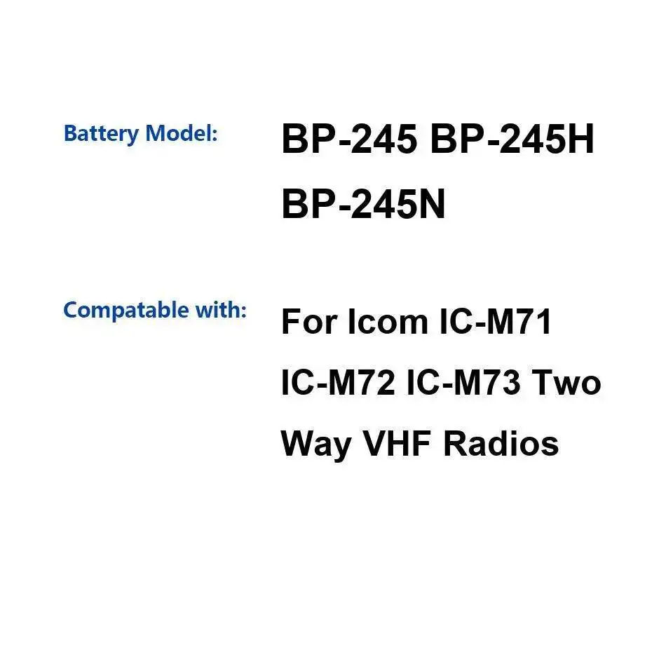 For Icom IC-M71 IC-…