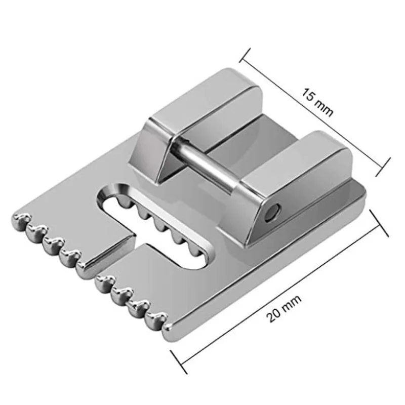 5/7/9 Grooves Tucker Presser Foot Pintuck Feet Twin Double Pins Knitting Needle For Household Sewing Machine Accessories Singer