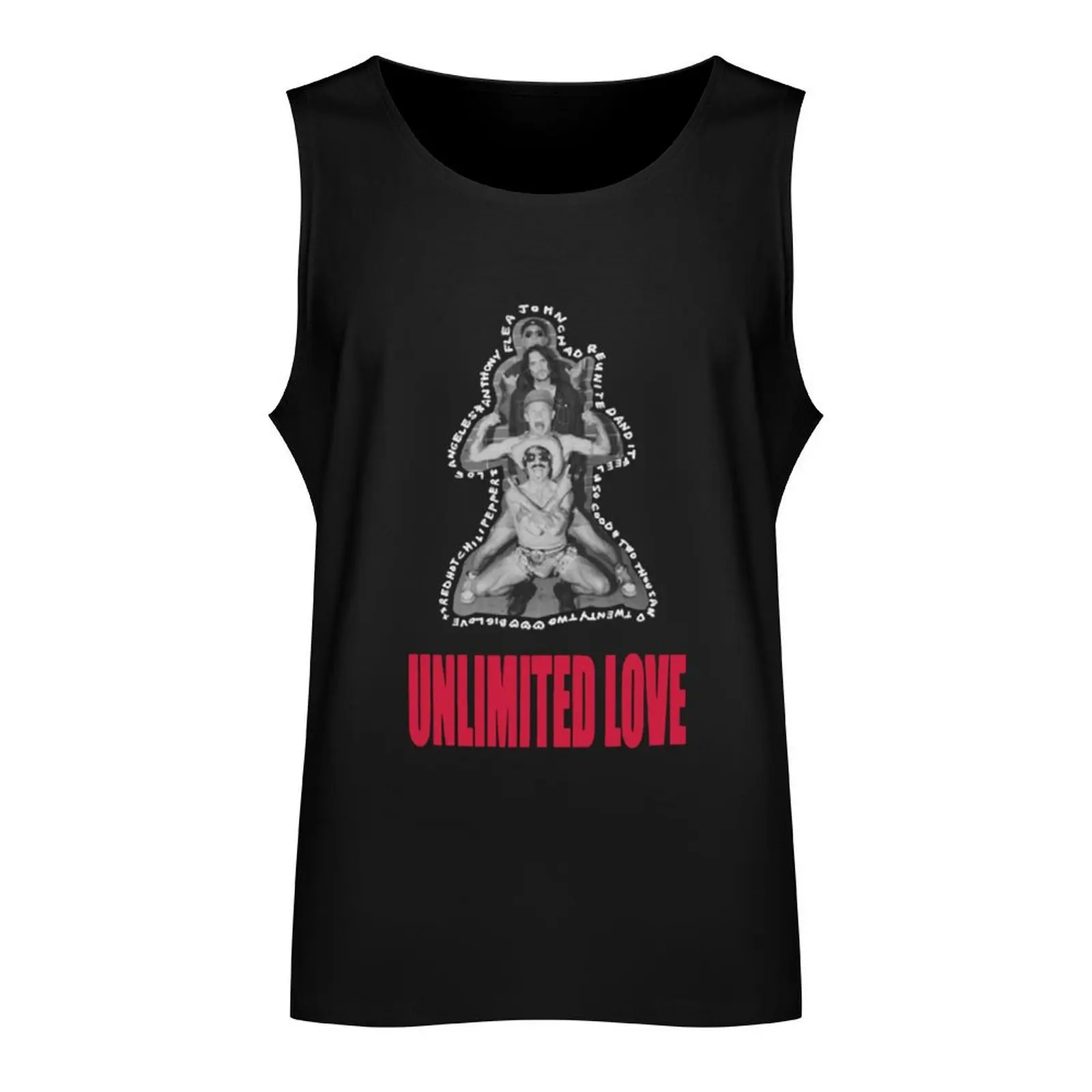 red-peppers squad Unlimited Love Tank Top t shirts basketball clothing Muscle fit sleeveless tshirts for men