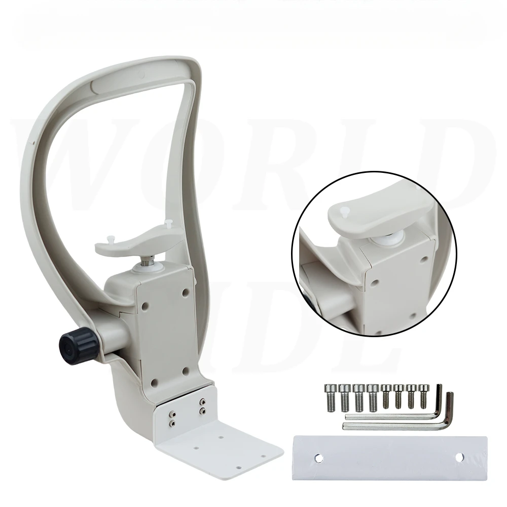 Support de menton de levage d'optométrie, Support frontal, accessoires d'optométrie, réfractomètre automatique CR-11, Distance de levage 40mm