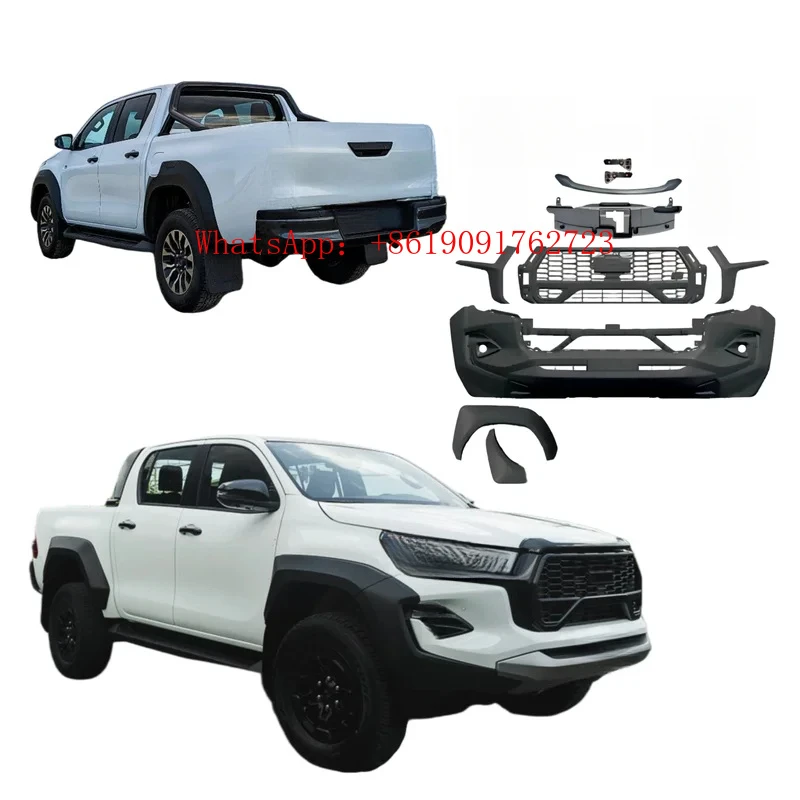 

Заводская горячая продажа, заводская цена на обновление 2016-2020, автомобильные аксессуары в стиле 2023, передний задний бампе