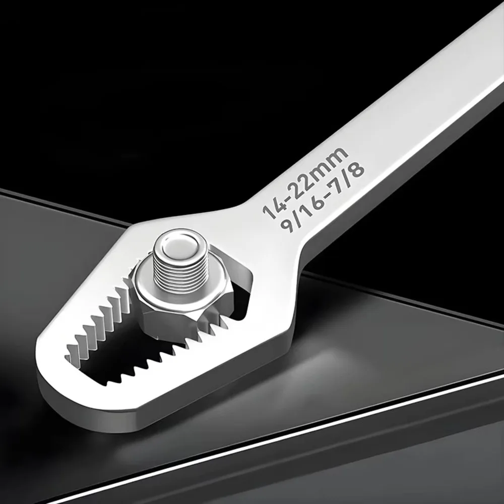 3-17/ 8-22mm Universal Torx Wrench Self-tightening Adjustable Wrench Board Double-head Torx Spanner Hand Tools for Factory