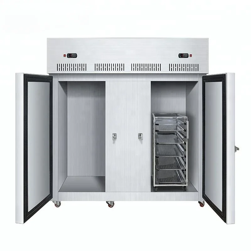 Freezer With Quick Freeze And Auto Defrost Snap On Auto Cooling Compressor Air Cooling For Meat Storage 1900*940*2150mm