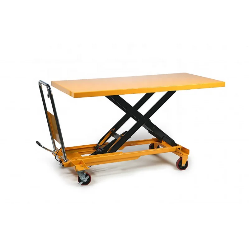 

500KG Hydraulic Mobile Work Table Scissor Lifting Lift 1100LB Vehicle Tools Wholesale Mobile Work Table Scissor Lifting Lift