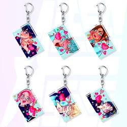 Anime ALIEN STAGE MIZI SUA TILL IVAN HYUNA LUKA Action Cartoon Acrylic Key Chain Backpack Pendant Gifts for Fans Accessories