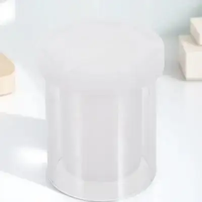 

DIY Plastic Mold Hollow Cylinder Shape for Aromatherapy Craft - Reusable Scented Handicraft Mold Smooth Non-Stick