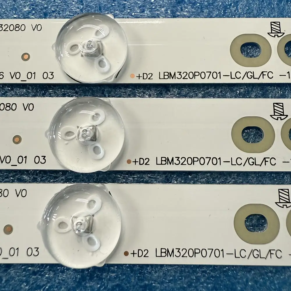Taśma LED do 32pfh5300/88 32PFK5300/12 32PFT4100 32PFH4100/88 32PFT5500 32PHH4100 LBM320P0701-FC-2 32PHH4200 32PHH4309 — zdjęcie produktu 2