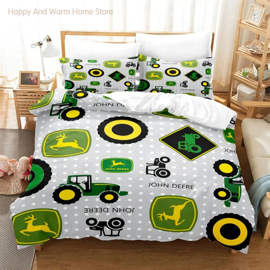 Cartoon Car Bedding Set, 3Pcs Duvet Cover Set, Soft Comfortable Breathable Duvet Cover, For Bedroom Guest Room Decor