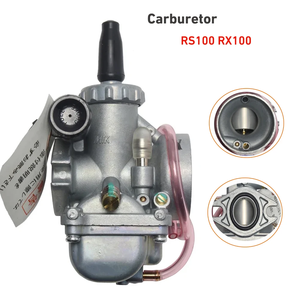 لياماها المكربن RS100 RX100 RS RX 100 دراجة نارية Carburador جزء 125cc RX100 RS125 VN24 Vergaser