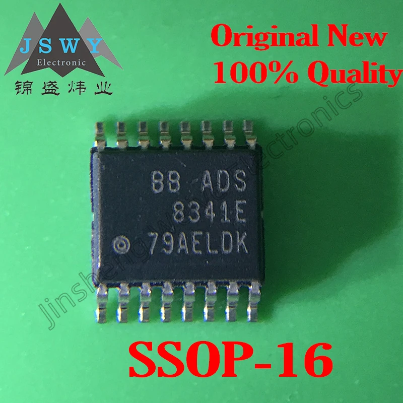 

5PCS Free Shipping ADS8341E ADS8341 ADS7841E ADS7843E ADS7845E Analog to Digital Converter Chip Package SSOP16 100% New Stock