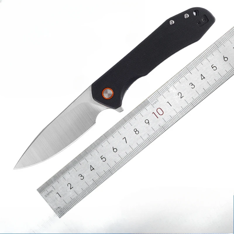 

Self-defense Portable Outdoor Camping Pocket Folding Knife D2 Blade G10 Handle Hunting Survival Tactical Knives Utility EDC Tool