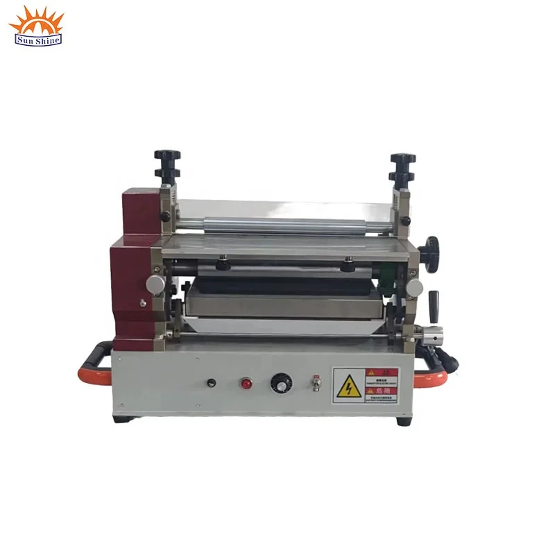 

Automatic 700MM Speed Adjustable Gear Bearing Handbag Shoe Leather Material Gluing Machine White Glue High Quality Professional