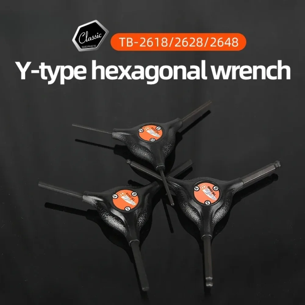 

Y-Tyle Hexagonal Wrench 2/2.5/3/4/5/6mm Key Wrench W/Ball End Bicycle Professional Repair Tool Durable Tools