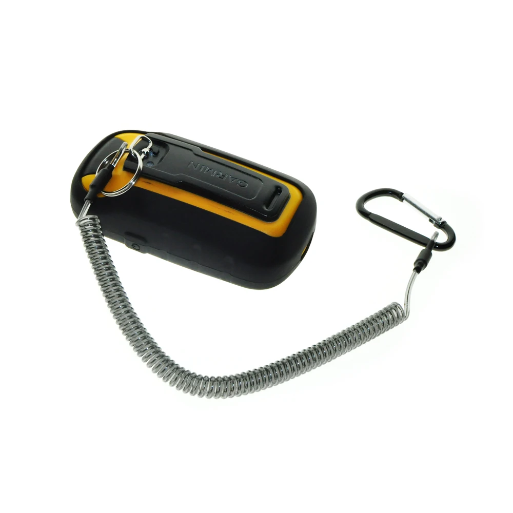 Funda protectora de silicona + cordón en espiral retráctil de seguridad para Garmin eTrex 22x 32x 329 229x 10 20 30 10x 20x 30x