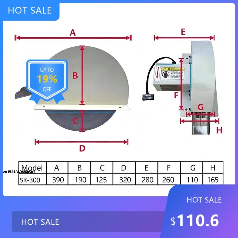 PracticalIndustrial Disc Oil Skimmer Cutting Coolant Oil Separator Scraper 220V 380V for CNC Machining Center Drilling Machin 21