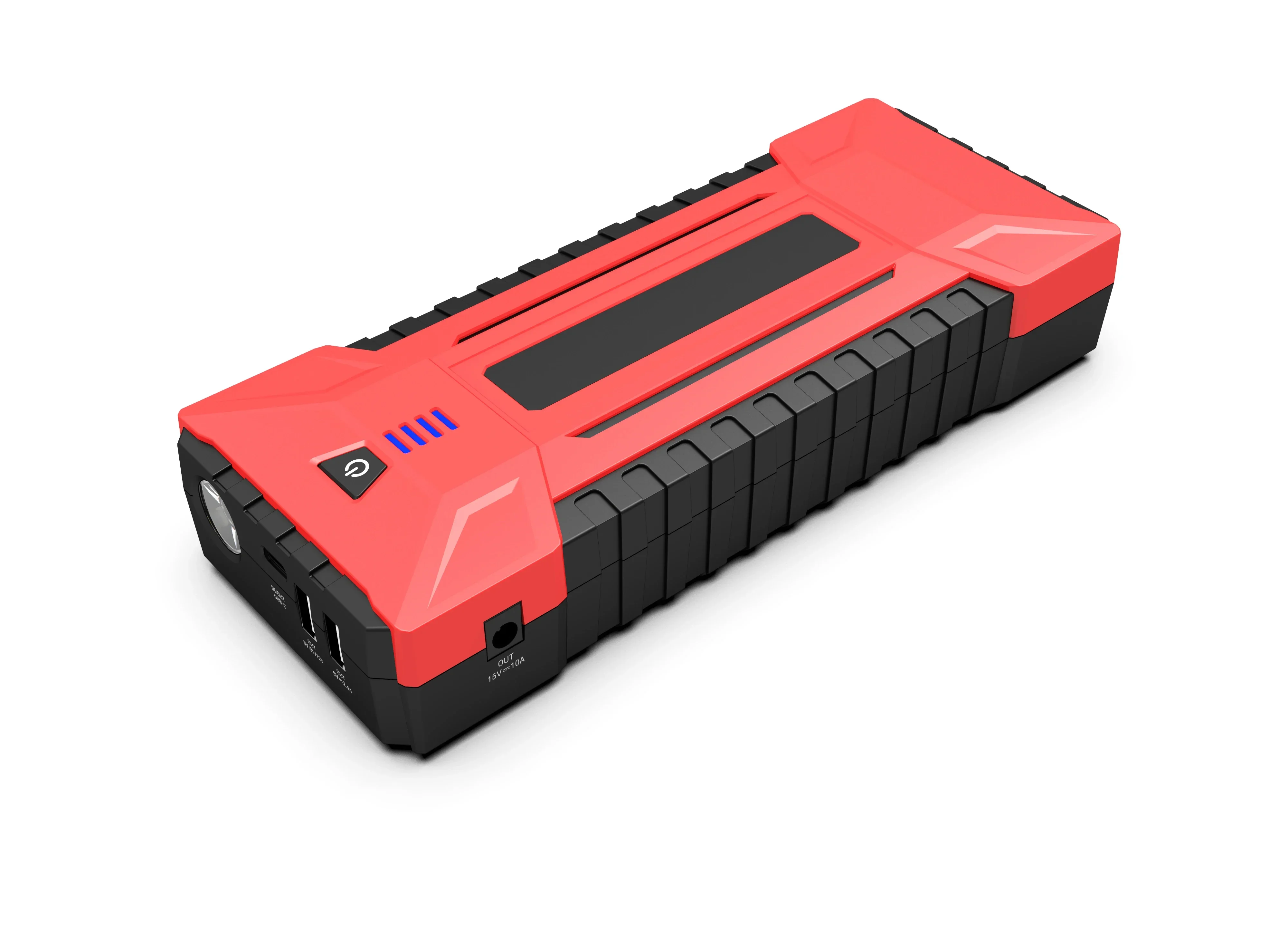 25000mAh Plastic car battery starter power bank jumpstart