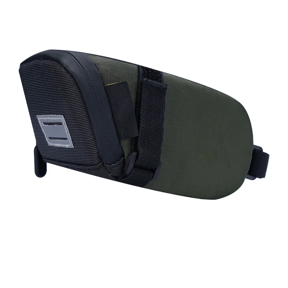 

Night Rides Outdoor Cycling 17*10.7*8cm Bicycle Under Seat Bag Reflective Tail Bag Adjustable Straps Low-Profile Design
