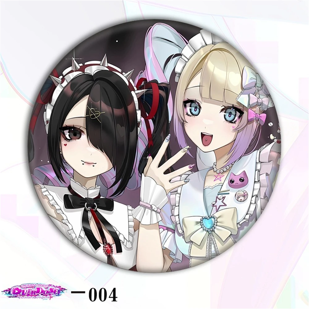 58 مللي متر أنيمي المحتاجة فتاة جرعة زائدة المطر تأثيري زي شارة دبوس SPTE صفيح بروش الدعامة جيلف