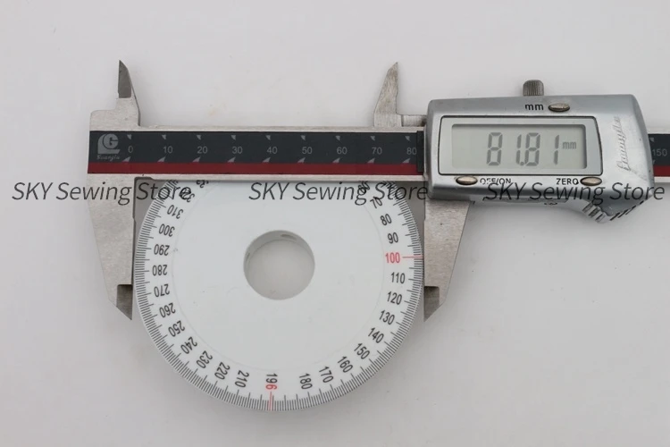 1PCS Dial Outer Diameter 10.7cm 8cm Aluminum Plastic Dial for Tajima Barudan Swf Feiya Zsk Happy Domestic Computer Embroidery