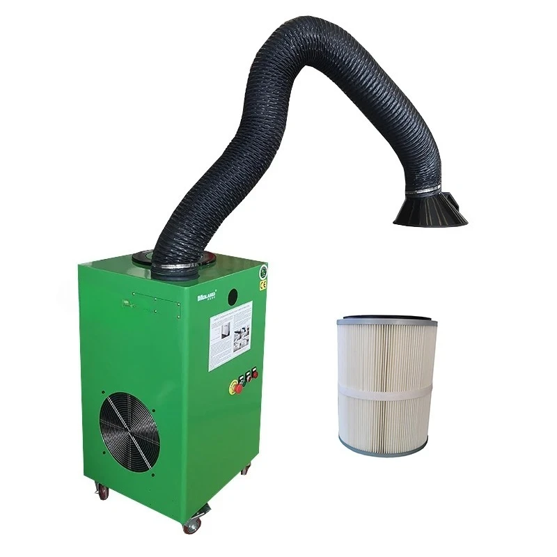 Mobiler mobiler Rauchgasabsauger zum Schweißen mit flexiblem Arm