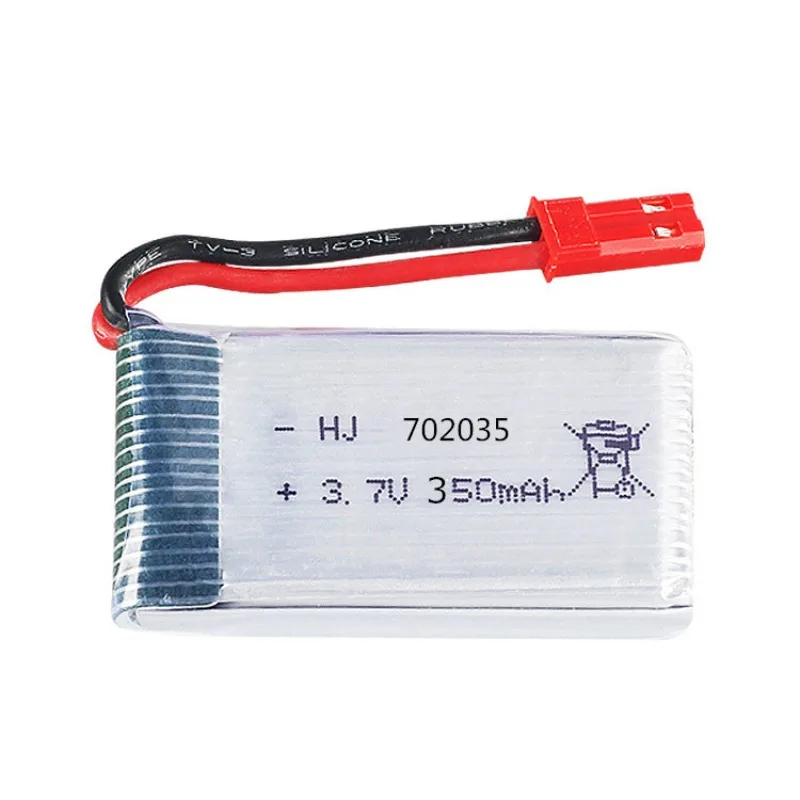 3.7 فولت 350 مللي أمبير جديد للأغراض العامة التحكم عن بعد الطائرات بدون طيار RC الطائرة بدون طيار بطارية توصيل خارجي اكسسوارات ل Hubsan X4 DFD F180 مع SM/JST التوصيل