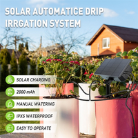 ABGG-Automatic Drip Irrigation System For Garden Balcony Solar Powered DIY Watering System