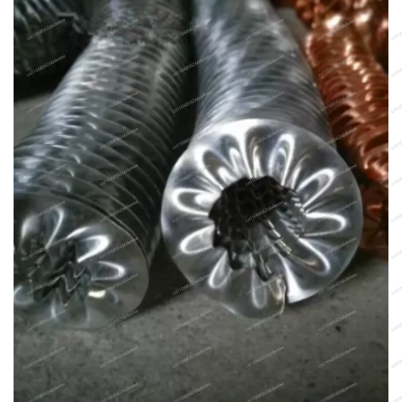 Ybj1m Spiral Hollow Stainless Steel Fin Heating Cooling Radiator Warped Rib Tube