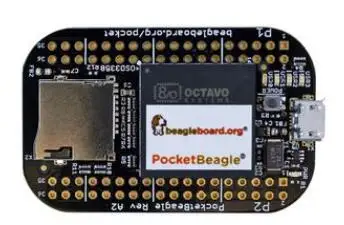 Avadatech 1個のx pocketbeagleシングルボードコンピュータポケットビーグル55ミリメートル × 35ミリメートル × 5ミリメートル