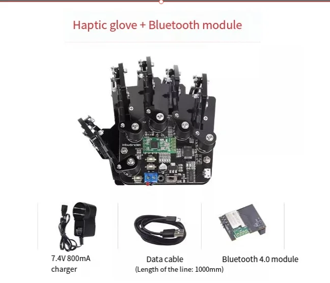 Open Source Somatosensory Gloves/wearable Mechanical Gloves/exoskeleton Somatosensory Control/robot/robotic Arm Control