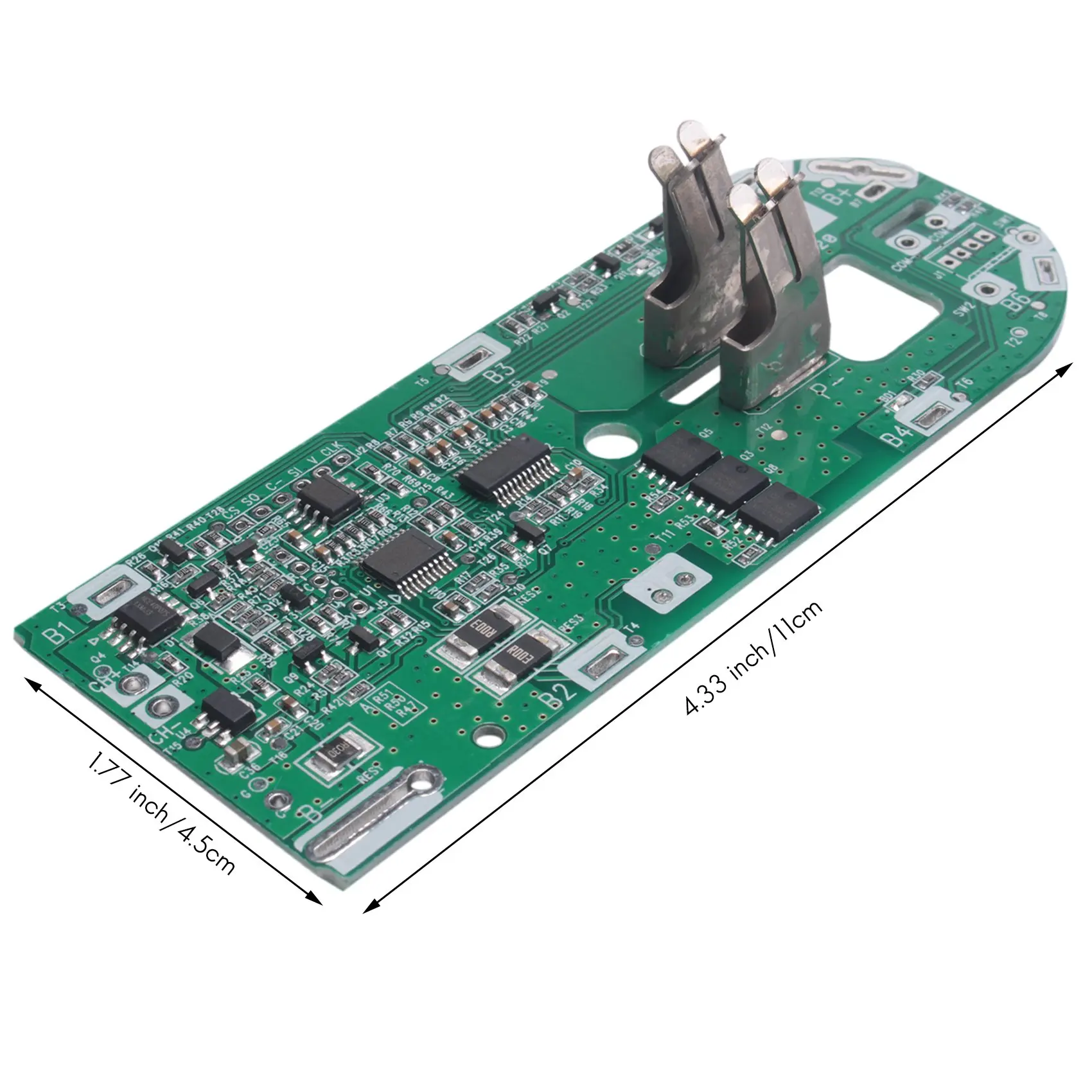 Imagem -06 - Aspirador Circuit Board Lithium Ion Battery Box Proteção de Carregamento Pcb Dyson 25.2v Sv14 V11