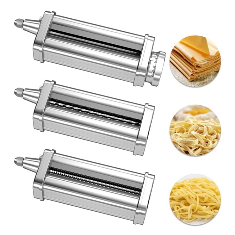 

Pasta Maker Attachment For Kitchenaid Pasta Maker Stainless Steel Pasta Spaghetti Roller Stand Mixer Attachment Kitchen Tool