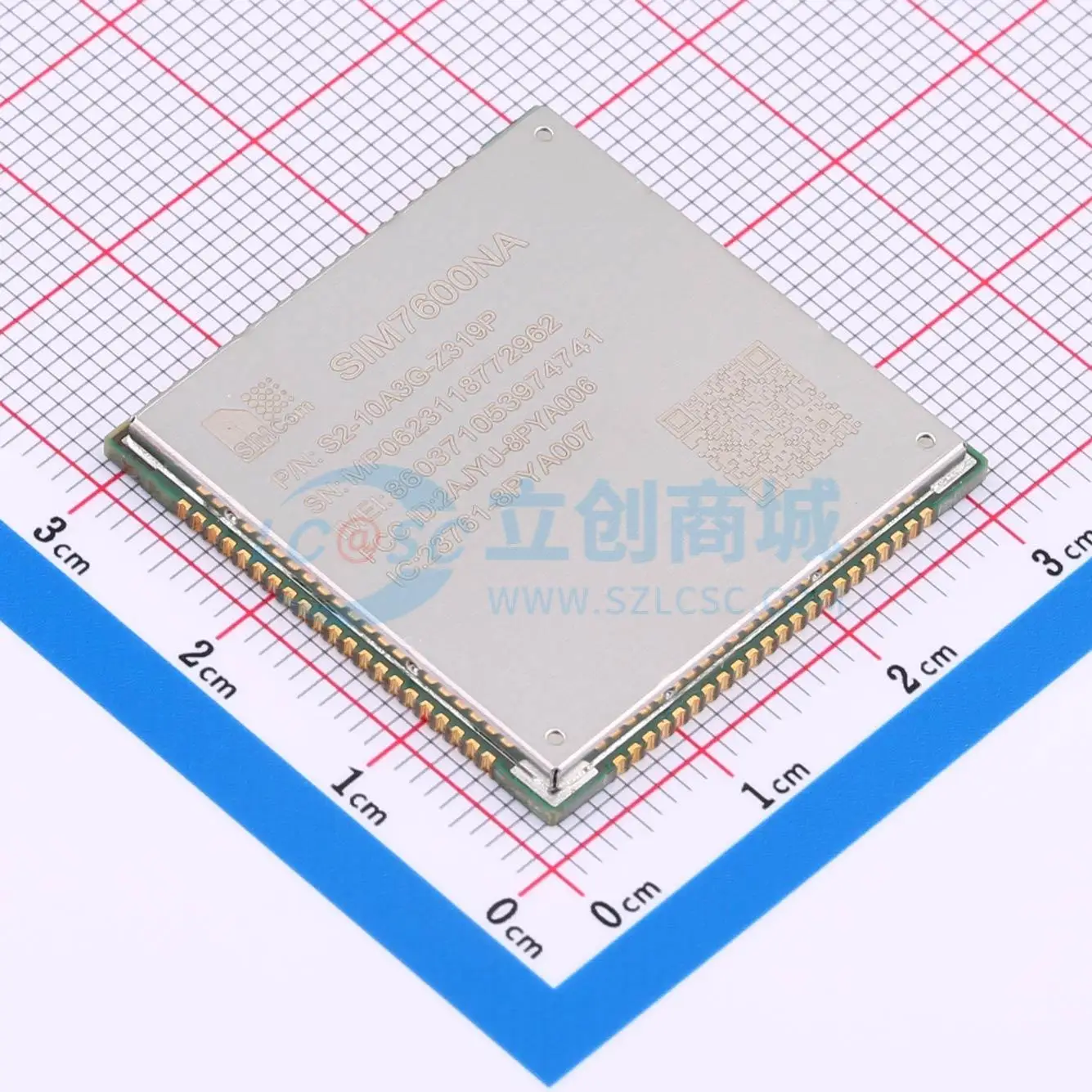SIMCOM SIM7600NA-TLKE Cellular Module I2C; UART; USB; ADC 3.4V-4.2V