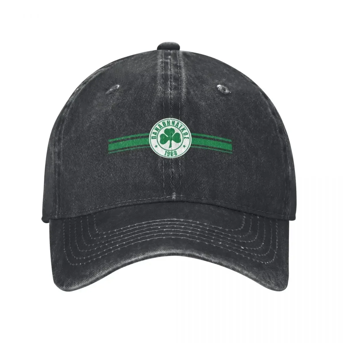 Gorra de béisbol con rayas de mi corazón Panathinaikos, Grecia, gorra de diseñador, gorra de protección UV, gorra solar, gorra de lujo para mujer y hombre