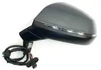 

M026.6512 interior rear view mirror electric folding heated lined signal lighting with light left Q5 16