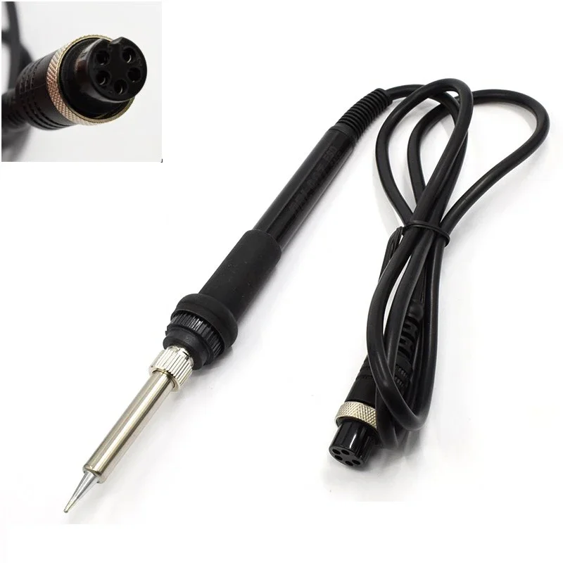 Saike 907 Replace Electric Soldering Iron Handle/Heating core/10P Welding Head For Saike 852D 909D 936 937 8858 Rework Station