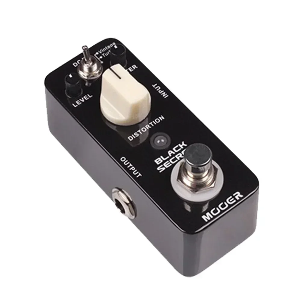 

MOOER Black Secret Electric Guitar Effect Pedal Distortion Effect 2 Working Modes True Bypass Mini Pedal Electric Guitarra Parts