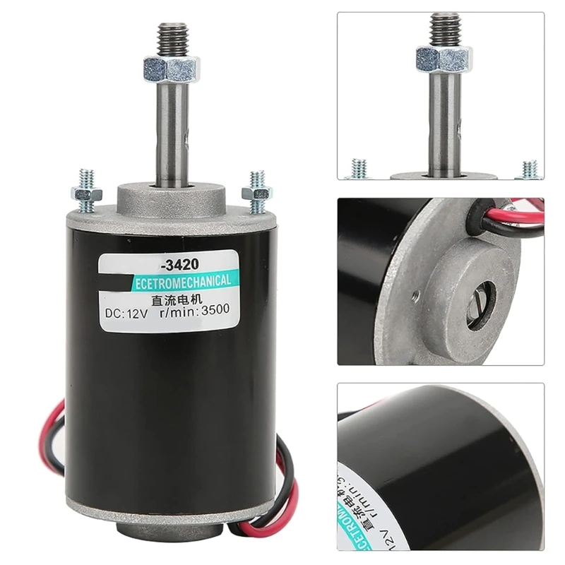 30W Permanent Magnets Motor with Long Lifespans Reliable & Practical Electric Motor Support CWandCCW Control Durable G6KA