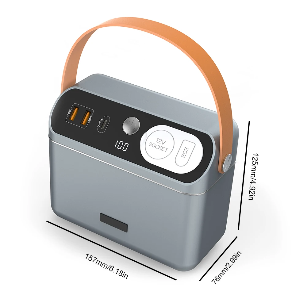 Cargador de 150W para coche, dispositivo de arranque de 3 puertos, 60000mAh, USB tipo C, fuente de alimentación para exteriores, Camping, viaje, emergencia