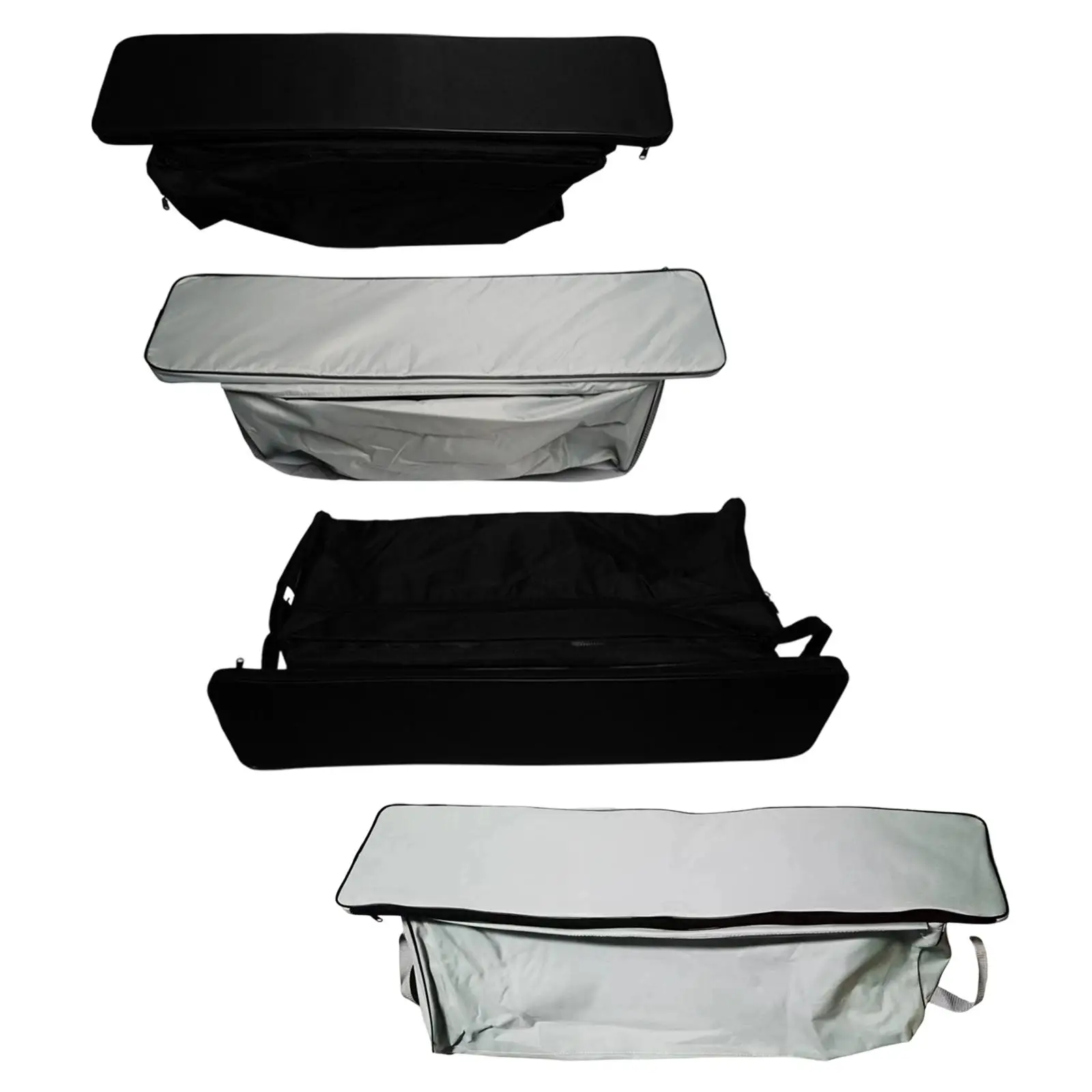 Inflatable Boat Seat Storage Bag with Cushion, Versatile, Practical, Portable, with Zipper, Easy to Install, Seat Cover