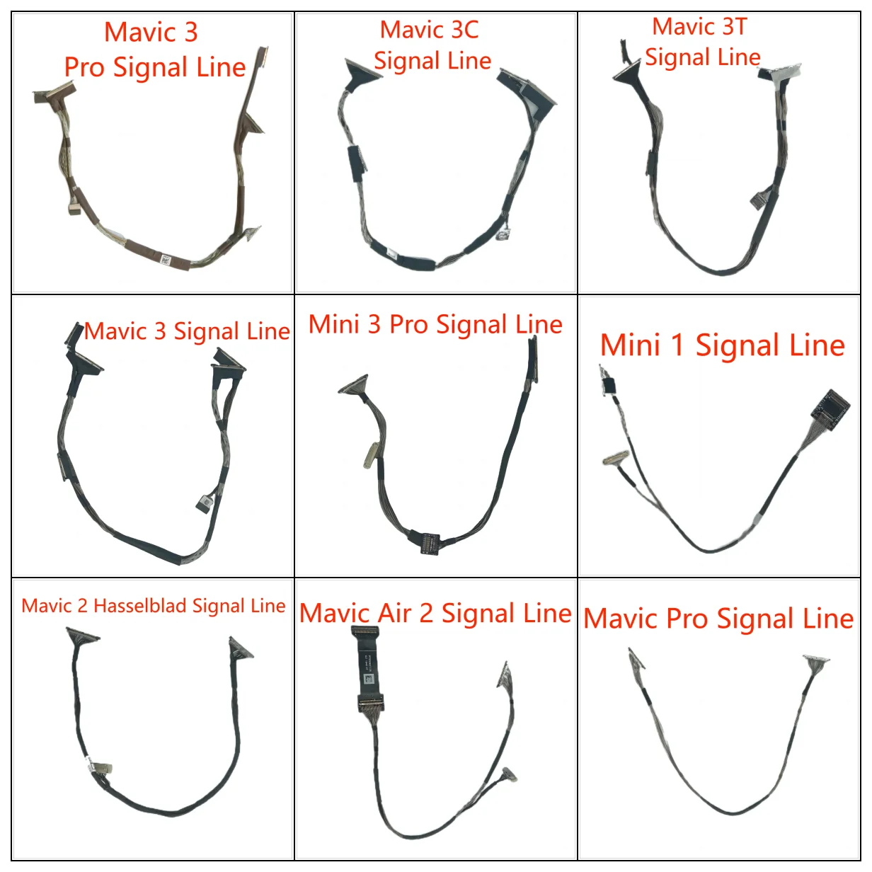 Kabel sygnałowy kamery gimbalowej drona dla DJI Mavic 3/3pro/3T/3C/Air 2/Air 2S/Mini 3Pro/Mavic pro/Mavic 2 narzędzie testowe tablica testowa