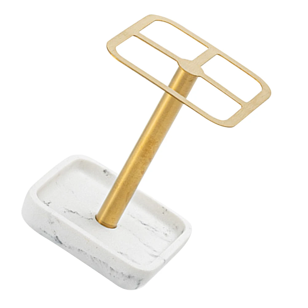 

Holder Rack 304 Stainless Steel Bathroom Counter Office Desk Simple Stand Reusable Toothbrush Holders Home Supplies Metal