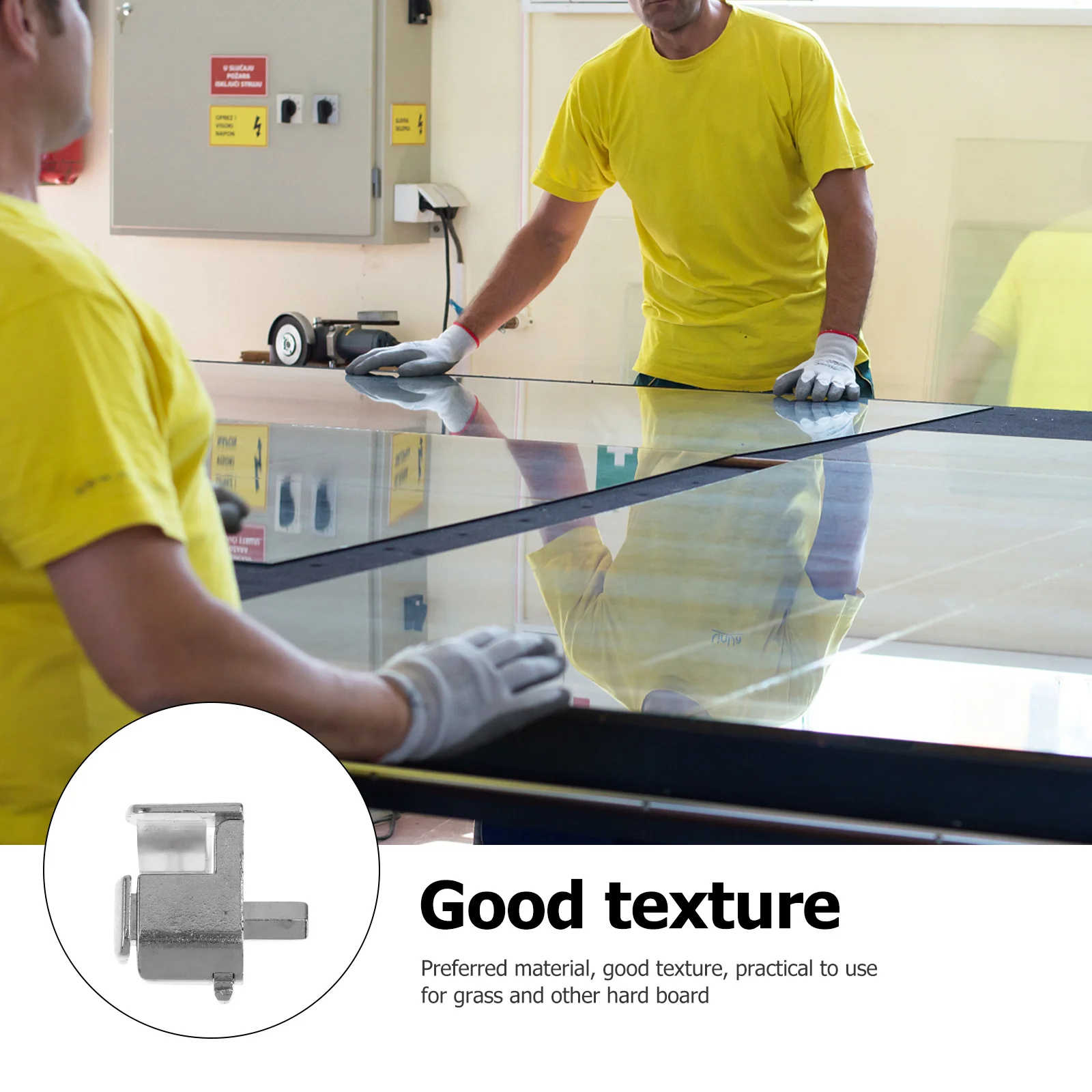 

4pcs Glass Clamp Bracket Zinc Alloy Adjustable Grass Holder Board Fixing Clips Grass Supporting Racks Separated Board Holders