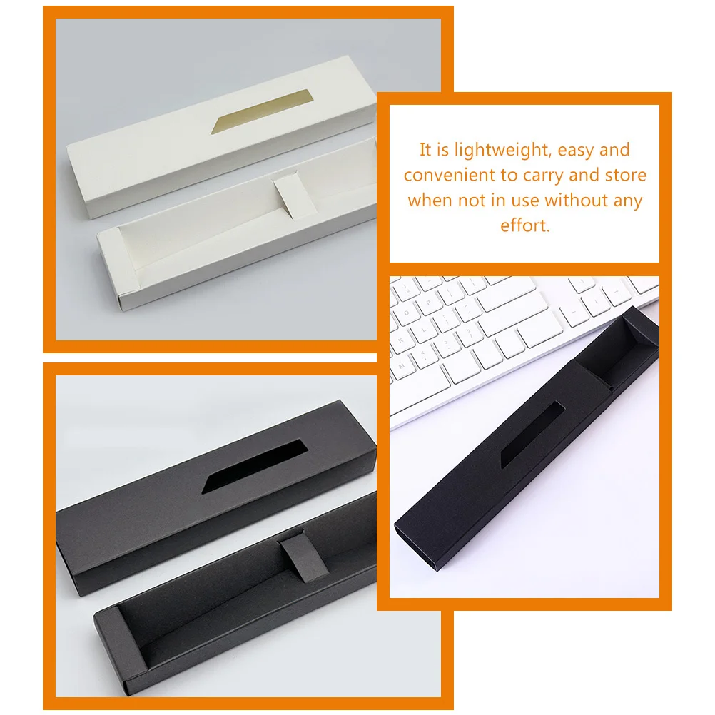 

6Pcs Single Pen Holder Pouch Paper Pen Sleeve Case Sturdy Reliable Stationery Protection Ideal Gift for Family Friends